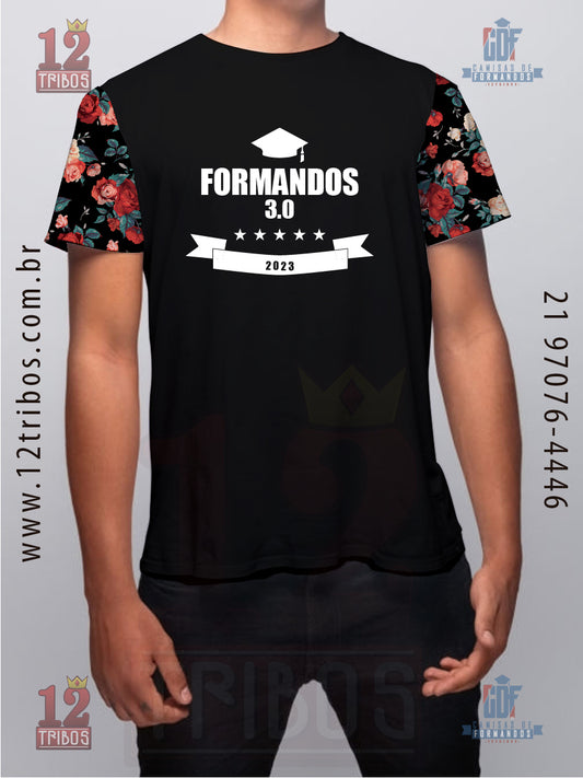 CAMISA DE FORMANDOS - FLORAL 01